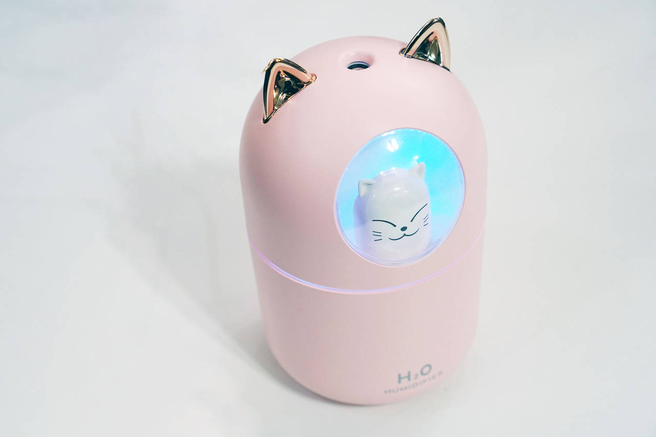 Настольный увлажнитель воздуха Cat с RGB подсветкой, Бесшумный маленький увлажнитель воздуха
Настольный увлажнитель воздуха Cat с RGB подсветкой, Бесшумный маленький увлажнитель воздуха