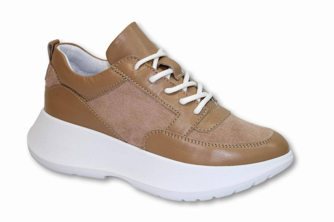 Кроссовки женские в комбинации кожи и замши персикового цвета Vasari trend размер 36-41 
Кроссовки женские в комбинации кожи и замши персикового цвета Vasari trend размер 36-41