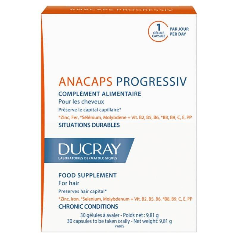 Капсулы от прогрессирующ выпадения волос и для ногтей Ducray Anacaps Progressiv Дюкрей Анакапс Прогессив 30шт
Капсулы от прогрессирующ выпадения волос и для ногтей Ducray Anacaps Progressiv Дюкрей Анакапс Прогессив 30шт