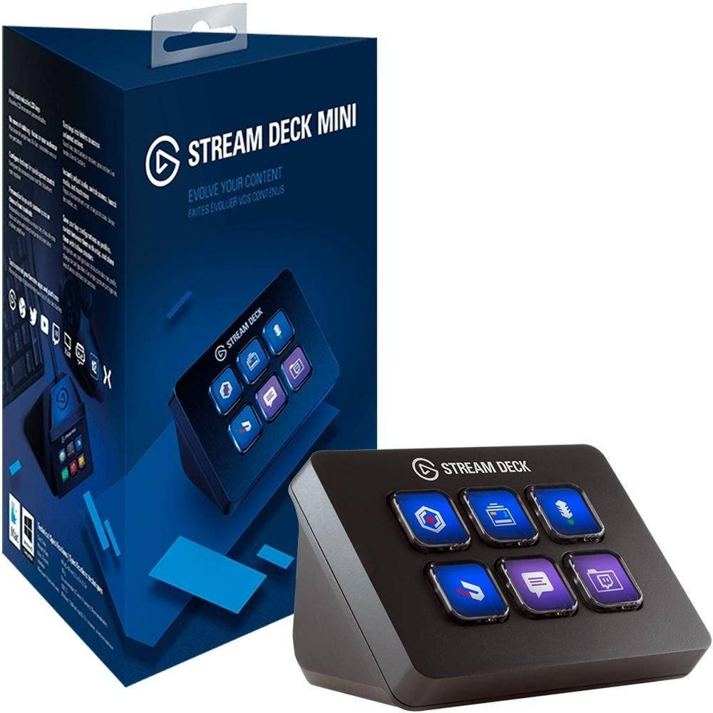 Контроллер для стриминга ELGATO Stream Deck Mini (10GAI9901) 
Контроллер для стриминга ELGATO Stream Deck Mini (10GAI9901)