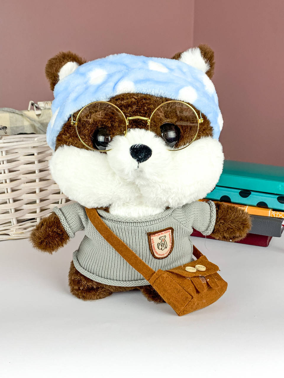 Игрушка мягкая Lalafanfan Собачка Шиба-ину коричневая со стекляными очками., Коричневый
Игрушка мягкая Lalafanfan Собачка Шиба-ину коричневая со стекляными очками., Коричневый
