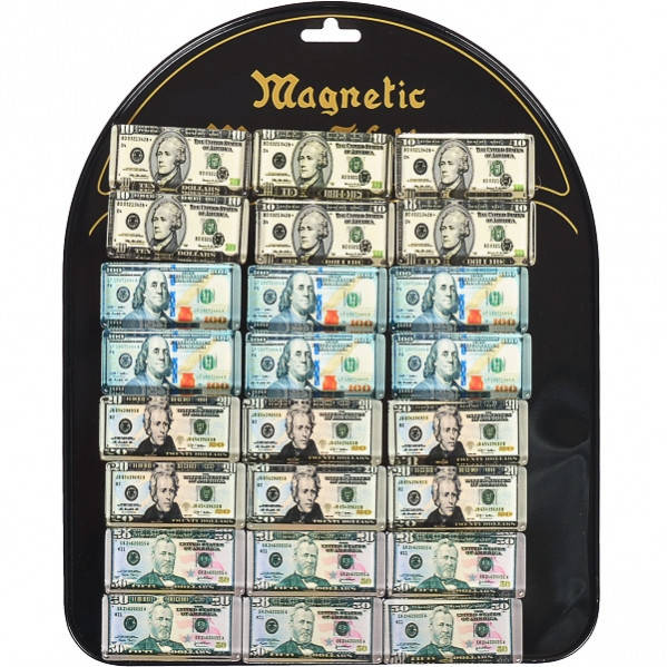 Магнит «Доллар» прямоугольный 24 шт на планшете
Магнит «Доллар» прямоугольный 24 шт на планшете