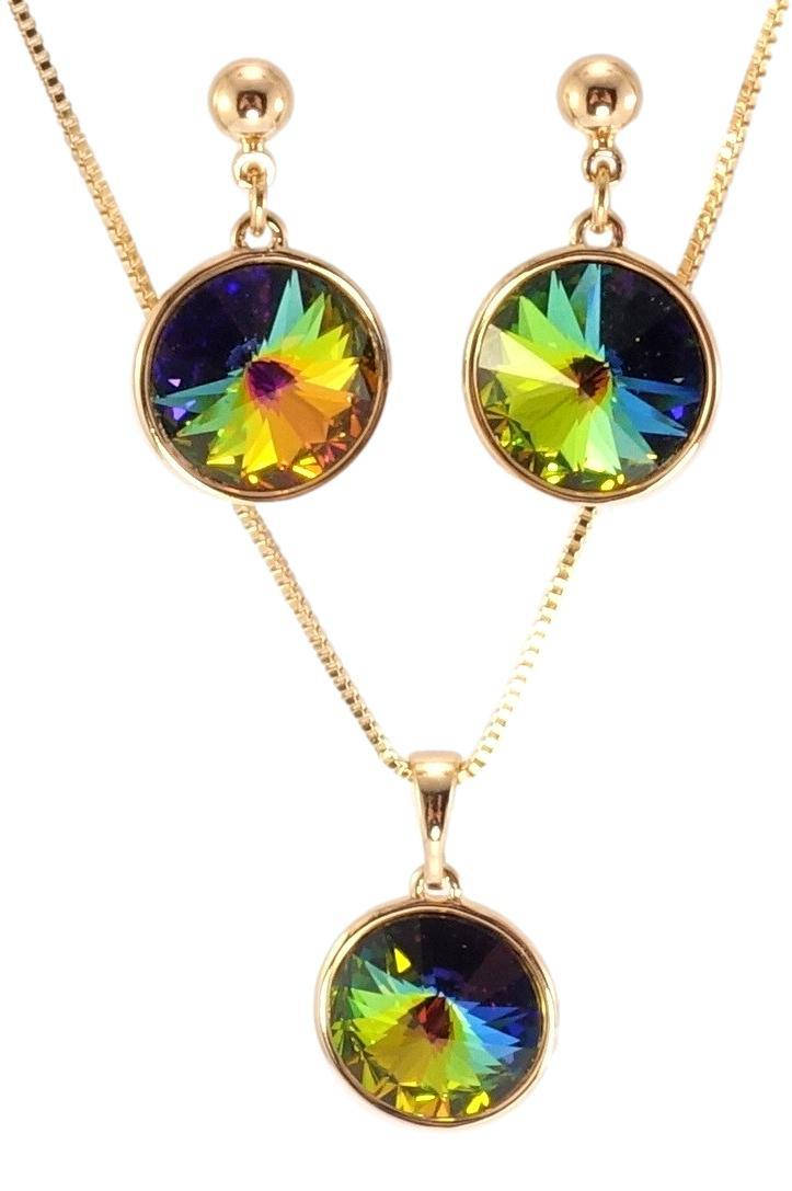 Набор Xuping Позолота 18K с кр-ми Swarovski Серьги Кулон на цепочке "Кристаллы Vitrail Medium" дл.40-45см; ø
Набор Xuping Позолота 18K с кр-ми Swarovski Серьги Кулон на цепочке "Кристаллы Vitrail Medium" дл.40-45см; ø