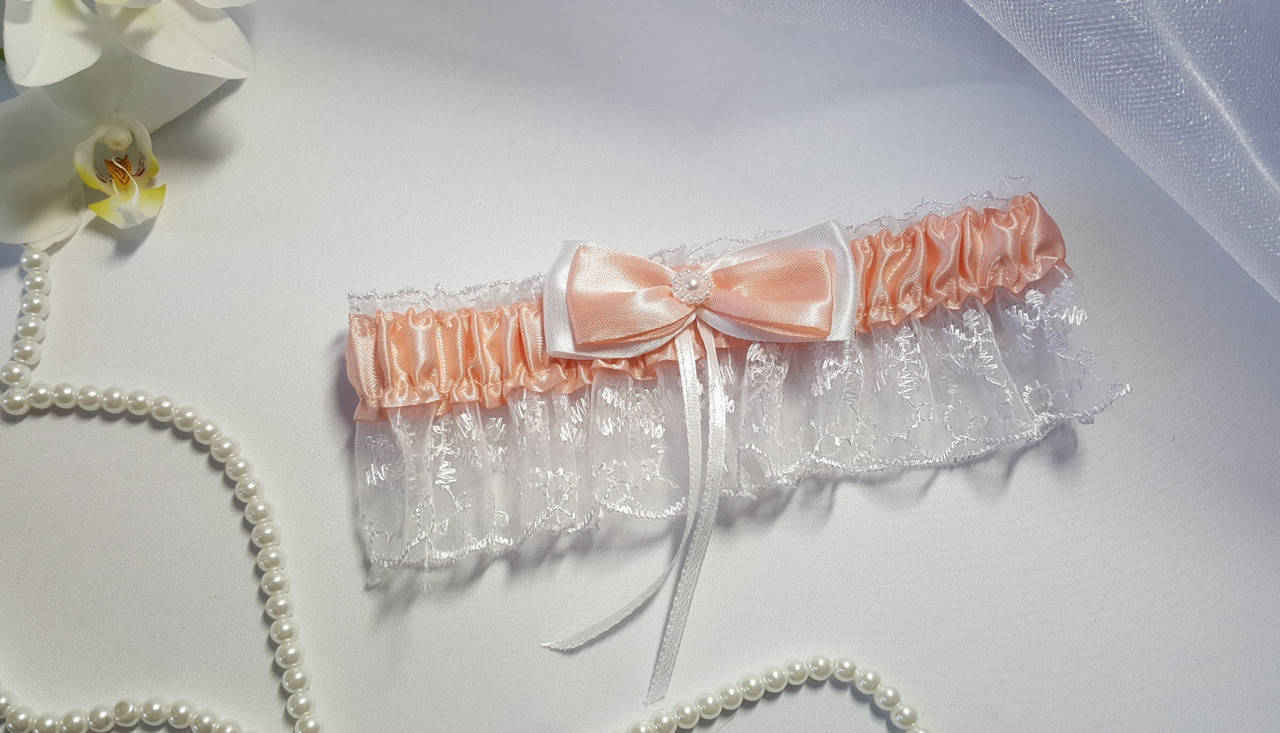 Подвязка для невесты Бант Пудра
Подвязка для невесты Бант Пудра