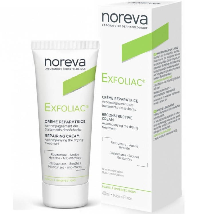 Восстанавливающий увлажняющий крем Норева Эксфолиак Noreva Exfoliac Cream Reparatrice 40мл
Восстанавливающий увлажняющий крем Норева Эксфолиак Noreva Exfoliac Cream Reparatrice 40мл