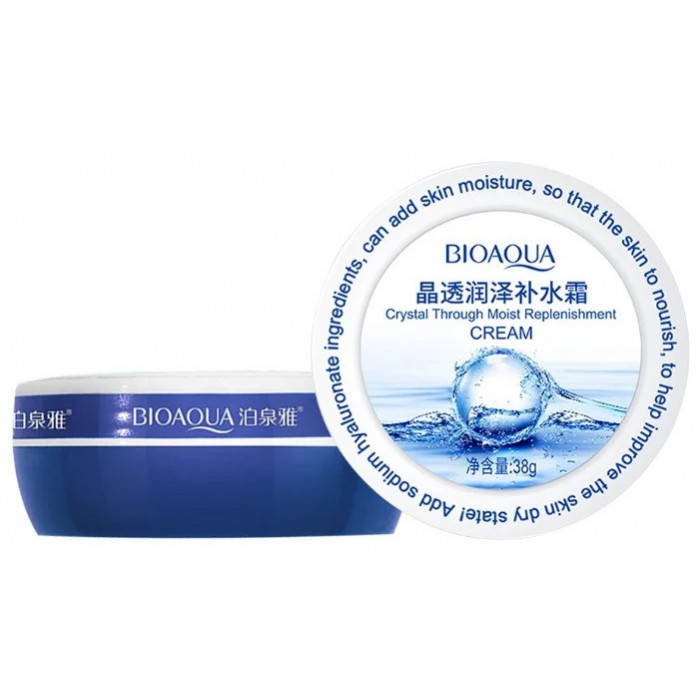 Увлажняющий крем-гель для лица BIOAQUA Crystal Through Moist Cream на основе ледниковой воды и гиалуроновой
Увлажняющий крем-гель для лица BIOAQUA Crystal Through Moist Cream на основе ледниковой воды и гиалуроновой