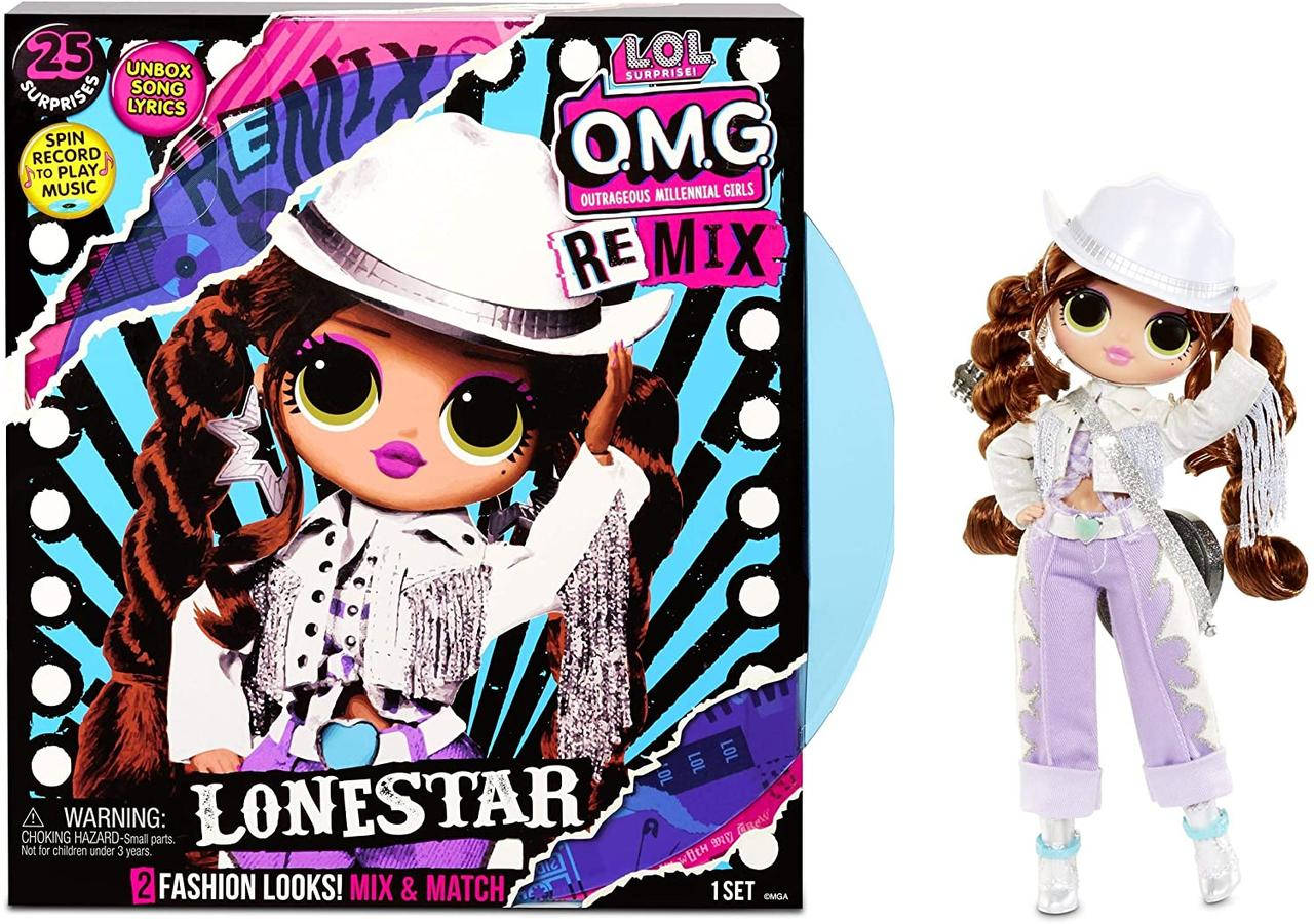 Кукла Лол омг Ремикс Леди-кантри L.O.L. Surprise OMG Remix Lonestar (MGA Entertainment)
Кукла Лол омг Ремикс Леди-кантри L.O.L. Surprise OMG Remix Lonestar (MGA Entertainment)
