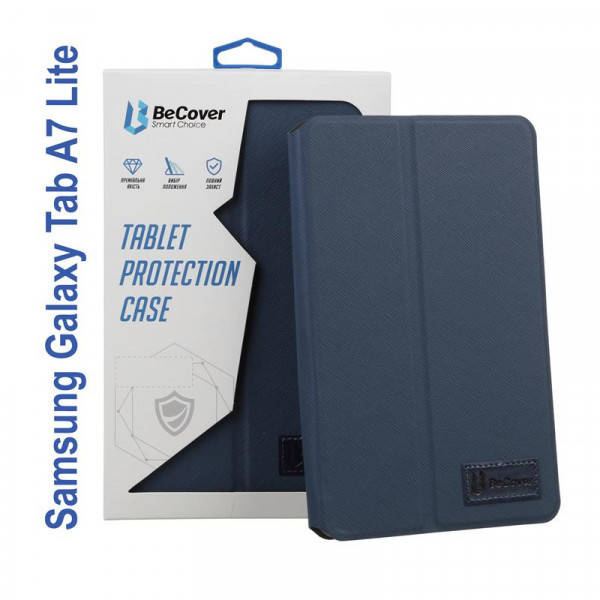 Чехол-книжка BeCover Premium для Samsung Galaxy Tab A7 Lite SM-T220/SM-T225 Deep Blue (706660), Синий
Чехол-книжка BeCover Premium для Samsung Galaxy Tab A7 Lite SM-T220/SM-T225 Deep Blue (706660), Синий