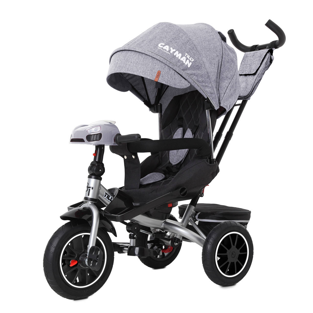 Детский трёхколёсный велосипед Cayman, «Tilly» (T-381/7), цвет Grey (серый в льне) 
Детский трёхколёсный велосипед Cayman, «Tilly» (T-381/7), цвет Grey (серый в льне)
