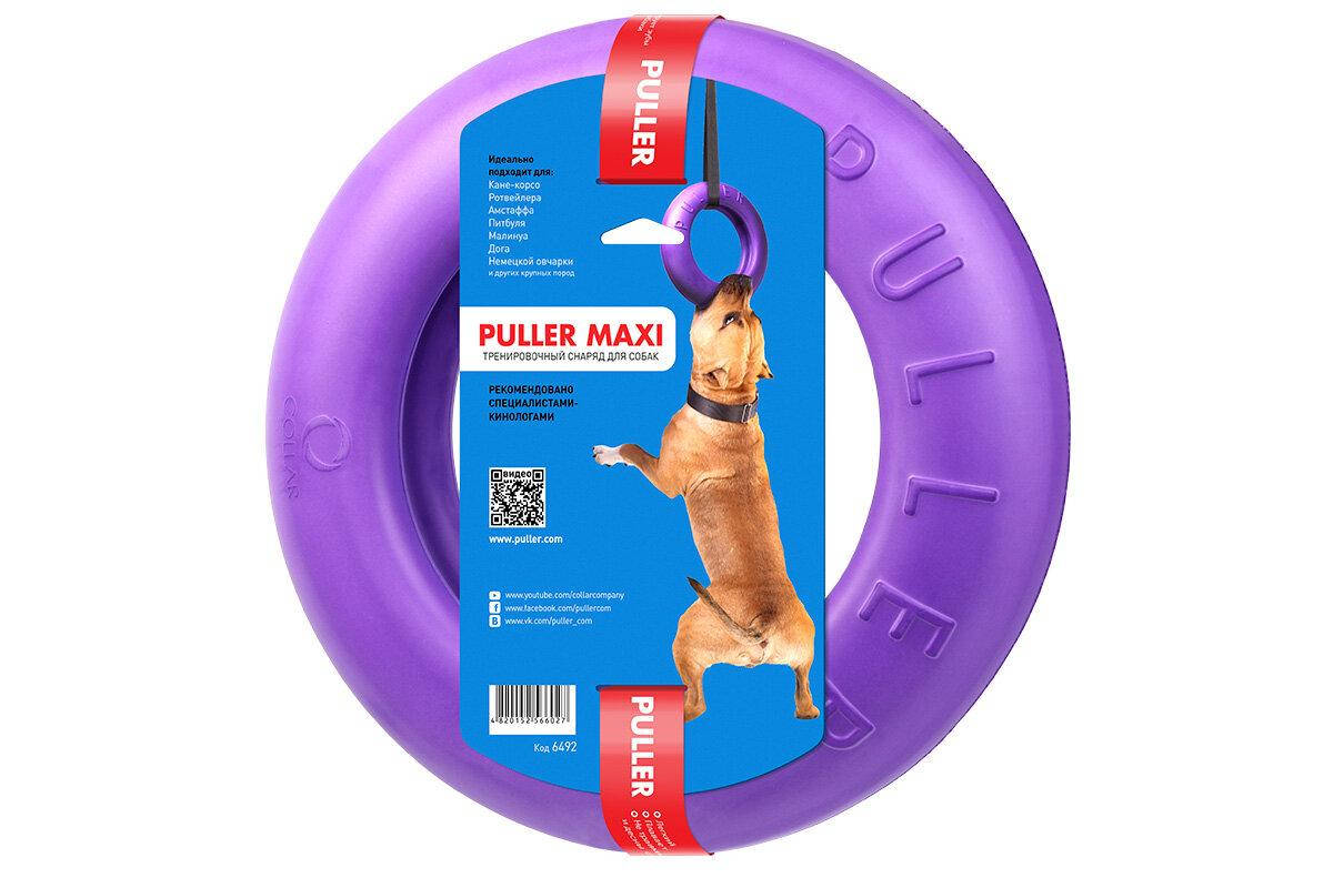 PULLER MAXI Ø29 см * 7 см тренировочный снаряд для крупных и средних пород собак, Фиолетовый
PULLER MAXI Ø29 см * 7 см тренировочный снаряд для крупных и средних пород собак, Фиолетовый