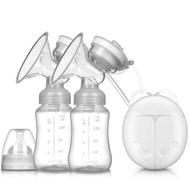 Электрический двойной массажный молокоотсос Kinder Goods в комплекте с 2 бутылочками для молока + соска, USB, Белый
Электрический двойной массажный молокоотсос Kinder Goods в комплекте с 2 бутылочками для молока + соска, USB, Белый