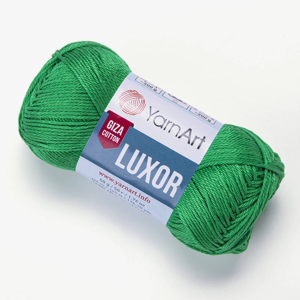 YarnArt Luxor (Ярн Арт Луксор) № 1236 изумруд (Пряжа хлопок, нитки для вязания), Изумрудный
YarnArt Luxor (Ярн Арт Луксор) № 1236 изумруд (Пряжа хлопок, нитки для вязания), Изумрудный