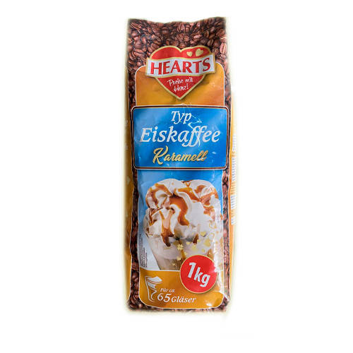 Напиток кофейный растворимый капучино со вкусом холодного кофе с карамелью Hearts Eiskaffee Karamell 1 кг
Напиток кофейный растворимый капучино со вкусом холодного кофе с карамелью Hearts Eiskaffee Karamell 1 кг