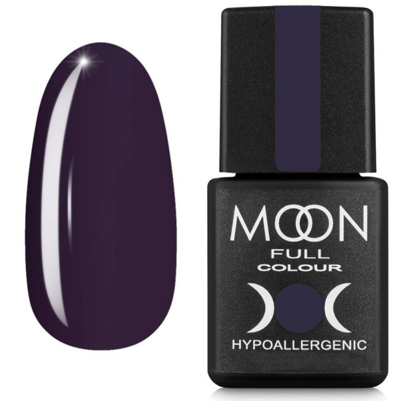 Гель-лак для ногтей Moon Full Autumn-Winter Color №665 Дымчатый сливовый 8 мл (19741Gu)