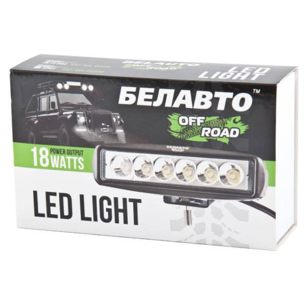 Фара-LED Прямоугол 18W (3W*6) 10-30V 160*45*55mm Ближний/Flood "BELAUTO" (BOL0203 Flood) (1шт)
Фара-LED Прямоугол 18W (3W*6) 10-30V 160*45*55mm Ближний/Flood "BELAUTO" (BOL0203 Flood) (1шт)