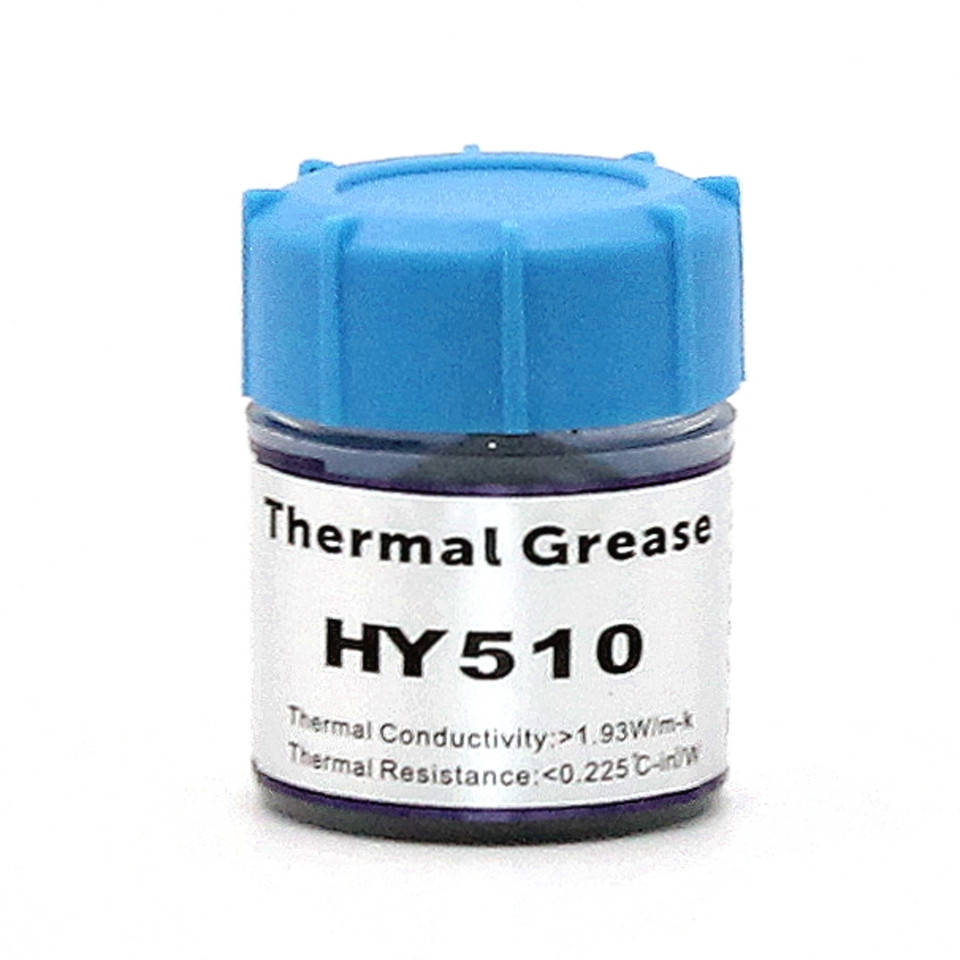 Термопаста универсальная силиконовая теплопроводная Серая HY510 для видеокарты процессора halnziye electronics
Термопаста универсальная силиконовая теплопроводная Серая HY510 для видеокарты процессора halnziye electronics