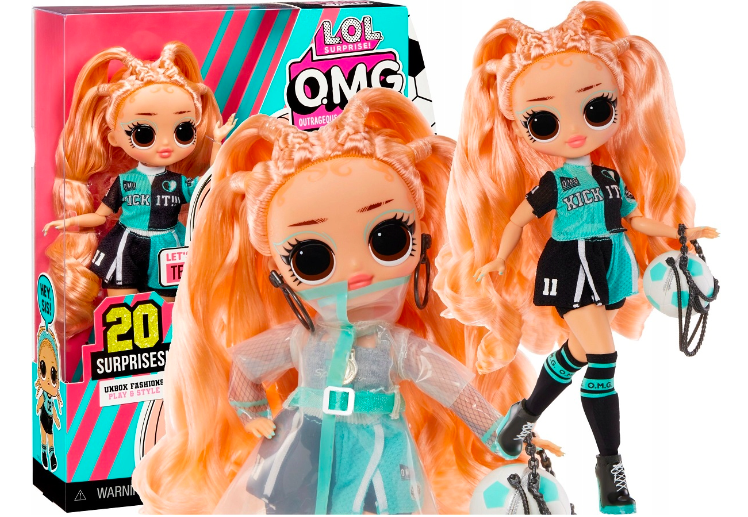Кукла ЛОЛ ОМГ Спорт Футболистка LOL Surprise! OMG Sports Kicks Babe Fashion Doll 579793
Кукла ЛОЛ ОМГ Спорт Футболистка LOL Surprise! OMG Sports Kicks Babe Fashion Doll 579793