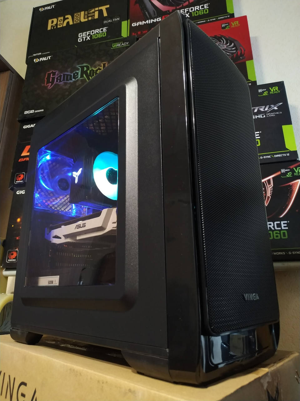 Игровой компьютер Intel Core I7 3.8 GHZ, GTX 1060 6gb, 8GB, SSD120, HDD 500gb Gaming PC ПК
Игровой компьютер Intel Core I7 3.8 GHZ, GTX 1060 6gb, 8GB, SSD120, HDD 500gb Gaming PC ПК