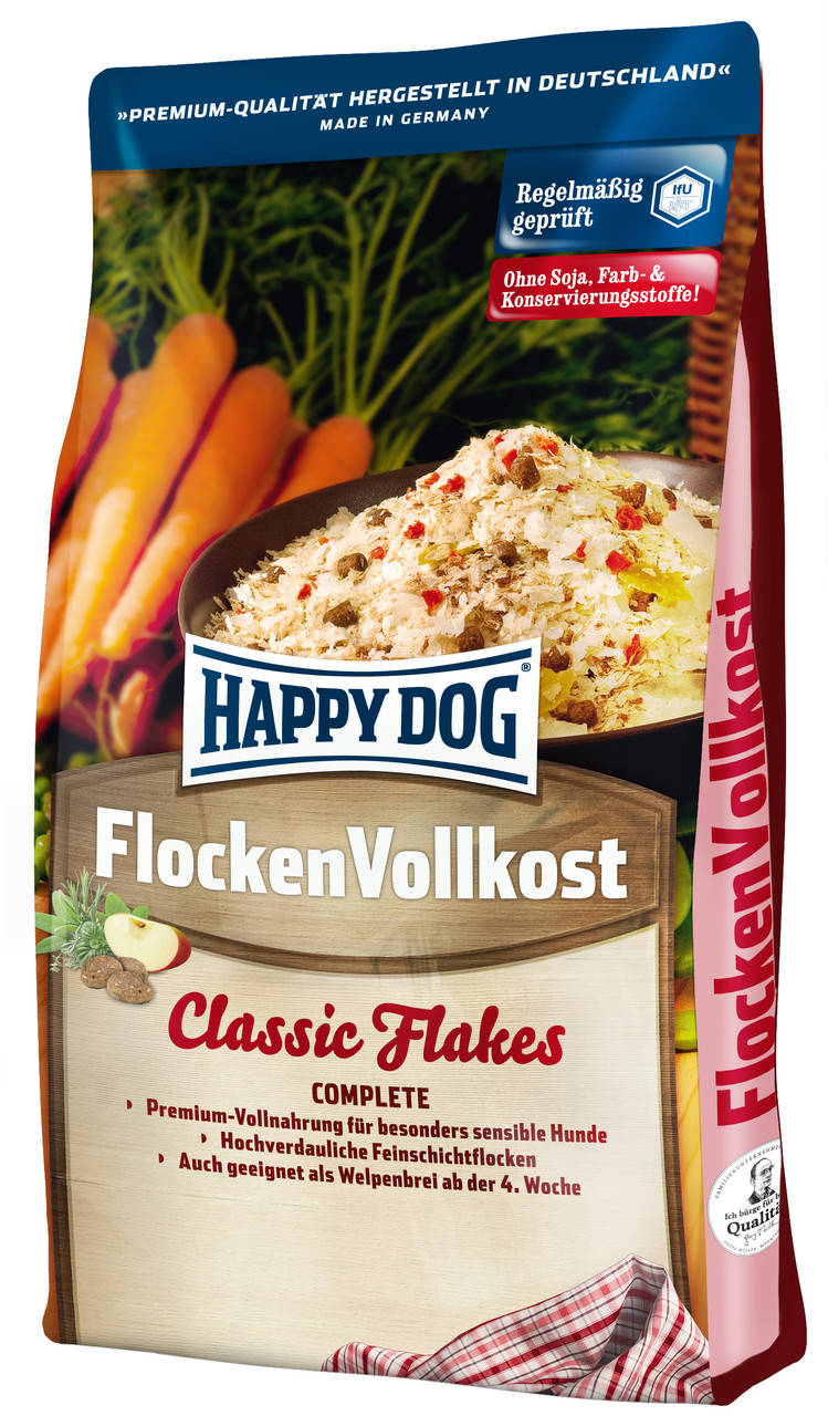 Happy Dog Flocken Vollkost (Хэппи Дог Флоккен Воллкост) корм хлопья для взрослых собак и щенков с 3 недель 10 кг.
Happy Dog Flocken Vollkost (Хэппи Дог Флоккен Воллкост) корм хлопья для взрослых собак и щенков с 3 недель 10 кг.