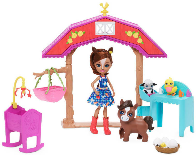 Enchantimals Звериная ферма Лошадь Хейди Хорс и Троттер GJX23 Barnyard Nursery Haydie Horse Doll Trotter
Enchantimals Звериная ферма Лошадь Хейди Хорс и Троттер GJX23 Barnyard Nursery Haydie Horse Doll Trotter
