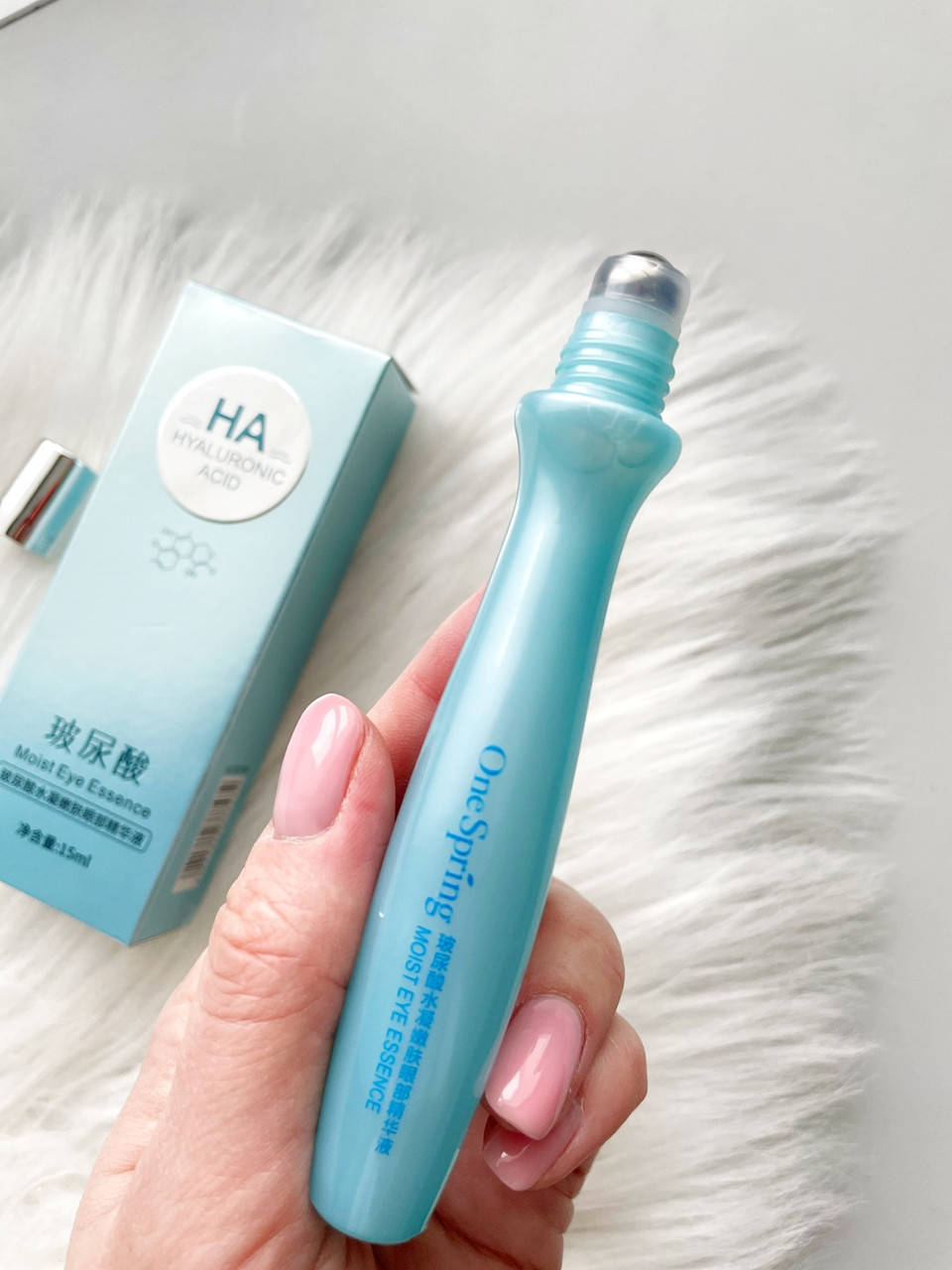 Ролик для кожи вокруг глаз ( ЖИДКИЕ ПАТЧИ) One Spring Ha Hyaluronic Acid с глауровоной кислотой
Ролик для кожи вокруг глаз ( ЖИДКИЕ ПАТЧИ) One Spring Ha Hyaluronic Acid с глауровоной кислотой