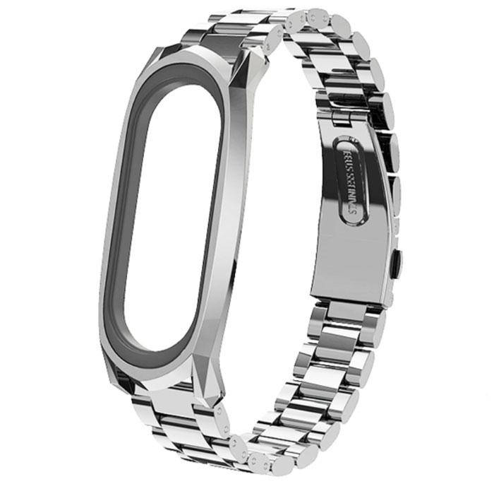 Металлический ремешок Primo Mijobs для фитнес-браслета Xiaomi Mi Smart Band 5 - Silver
Металлический ремешок Primo Mijobs для фитнес-браслета Xiaomi Mi Smart Band 5 - Silver