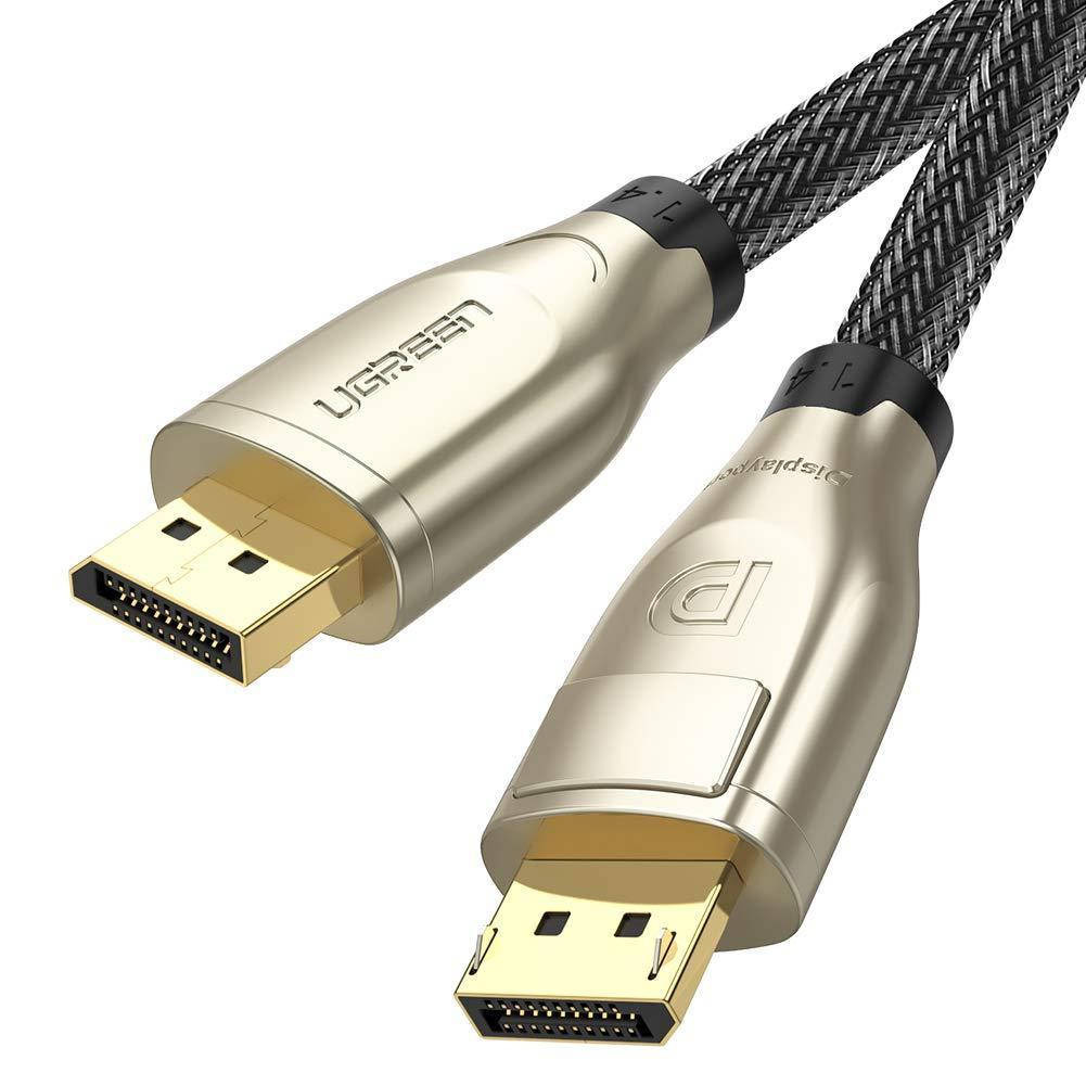Кабель Displayport 1.4 UGREEN 8k SPCC 7680x4320 8K 60 Гц 4K 144 Гц 32,4 Гбит/с HD позолоченный 2 м (DP112), Черный
Кабель Displayport 1.4 UGREEN 8k SPCC 7680x4320 8K 60 Гц 4K 144 Гц 32,4 Гбит/с HD позолоченный 2 м (DP112), Черный