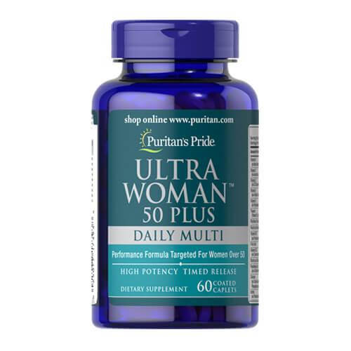 Витаминно-минеральный комплекс 50+, Puritan's Pride Ultra Woman 50 Plus Multi-Vitamin 60 таб
Витаминно-минеральный комплекс 50+, Puritan's Pride Ultra Woman 50 Plus Multi-Vitamin 60 таб