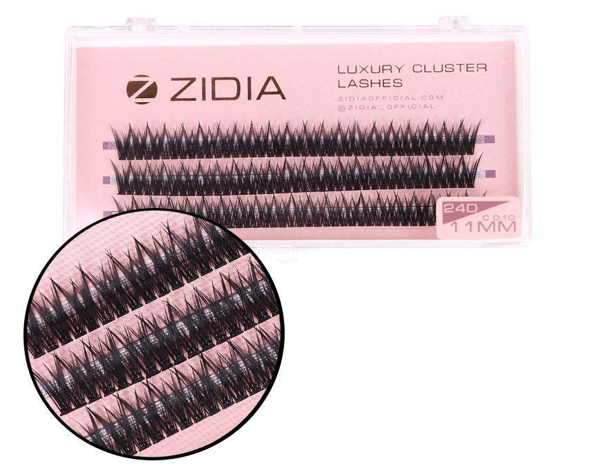Вії накладні пучкові рибячий хвіст Zidia Cluster Lashes Fish Tail 24D C 0.10 (3 лєнти, розмір 11 мм), Черный
Вії накладні пучкові рибячий хвіст Zidia Cluster Lashes Fish Tail 24D C 0.10 (3 лєнти, розмір 11 мм), Черный