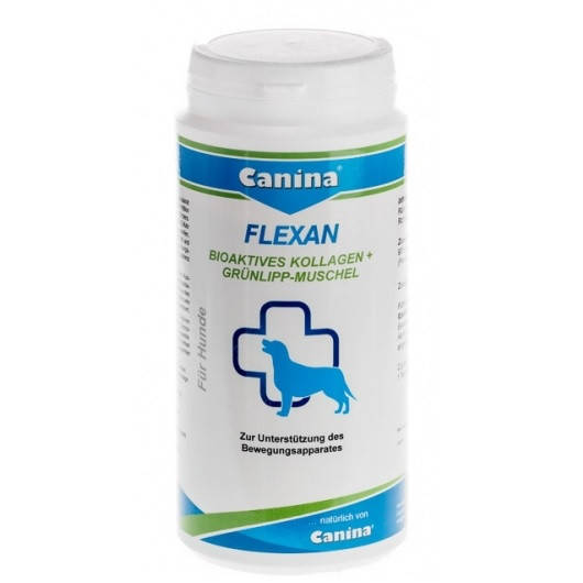 Canina Flexan 150г - комплекс для поддержания опорно-двигательного аппарата у собак и щенков
Canina Flexan 150г - комплекс для поддержания опорно-двигательного аппарата у собак и щенков