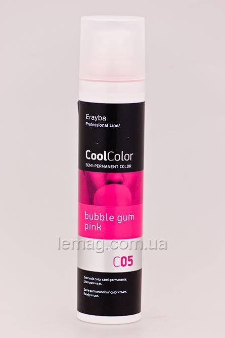 Erayba Professional Cool Color Пигмент прямого действия C05 - розовая жвачка, 100 мл
Erayba Professional Cool Color Пигмент прямого действия C05 - розовая жвачка, 100 мл