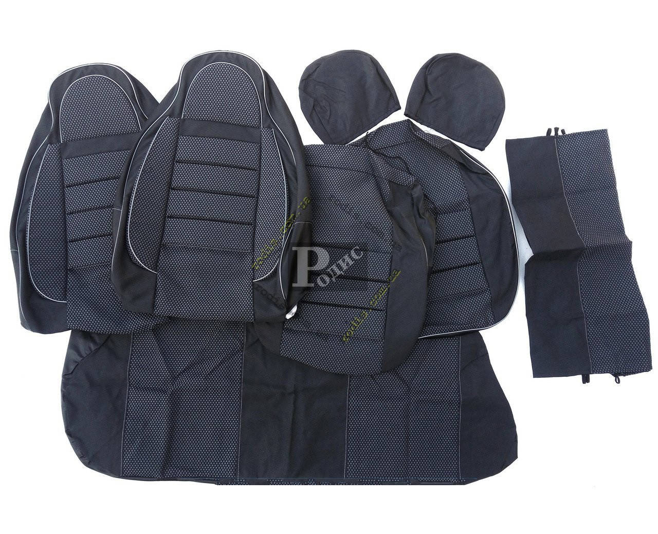 Чехлы автомобильные ЗАЗ 1103, 1102 "Пилот" (серые) Славута, Таврия 
Чехлы автомобильные ЗАЗ 1103, 1102 "Пилот" (серые) Славута, Таврия