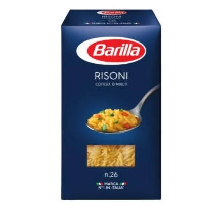 Макаронные изделия Risoni Barilla (Пэдди рис) N 26 Италия 500г 
Макаронные изделия Risoni Barilla (Пэдди рис) N 26 Италия 500г