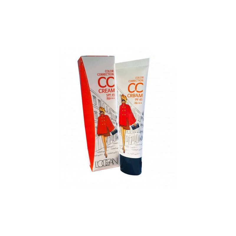 Тональный крем - сс крем - l`ocean color correction cc cream spf 45
Тональный крем - сс крем - l`ocean color correction cc cream spf 45