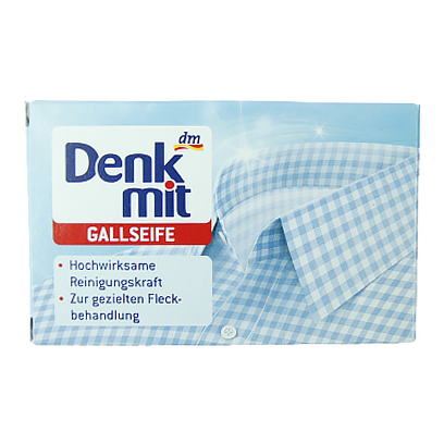 Мило для видалення плям Денк Міт Denk Mit gallseife 100g 12шт/ящ (Код : 00-00010726)
Мило для видалення плям Денк Міт Denk Mit gallseife 100g 12шт/ящ (Код : 00-00010726)