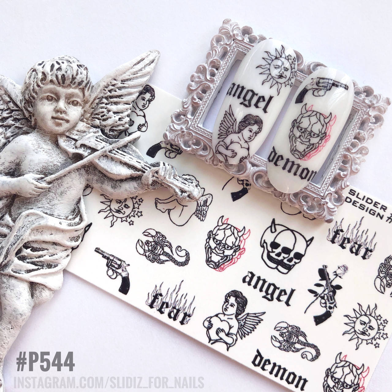 Слайдер-дизайн SLIDIZ водная наклейка для ногтей
Слайдер-дизайн SLIDIZ водная наклейка для ногтей