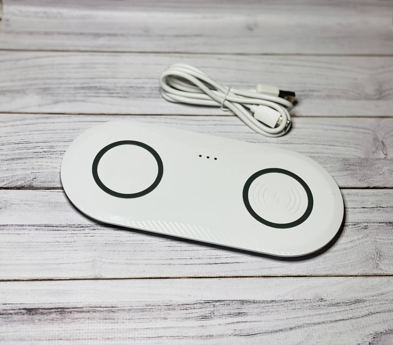 Беспроводная зарядка для телефонов, быстрая зарядка Wireless Fast Charge, зарядное устройство, Белый
Беспроводная зарядка для телефонов, быстрая зарядка Wireless Fast Charge, зарядное устройство, Белый