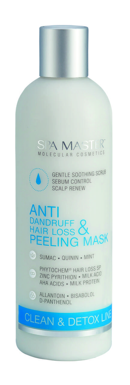 Маска-пілінг проти лупи і випадіння волосся ANTI-DANDRUFF&PREVENTING HAIR LOSS PEELING MASK
Маска-пілінг проти лупи і випадіння волосся ANTI-DANDRUFF&PREVENTING HAIR LOSS PEELING MASK