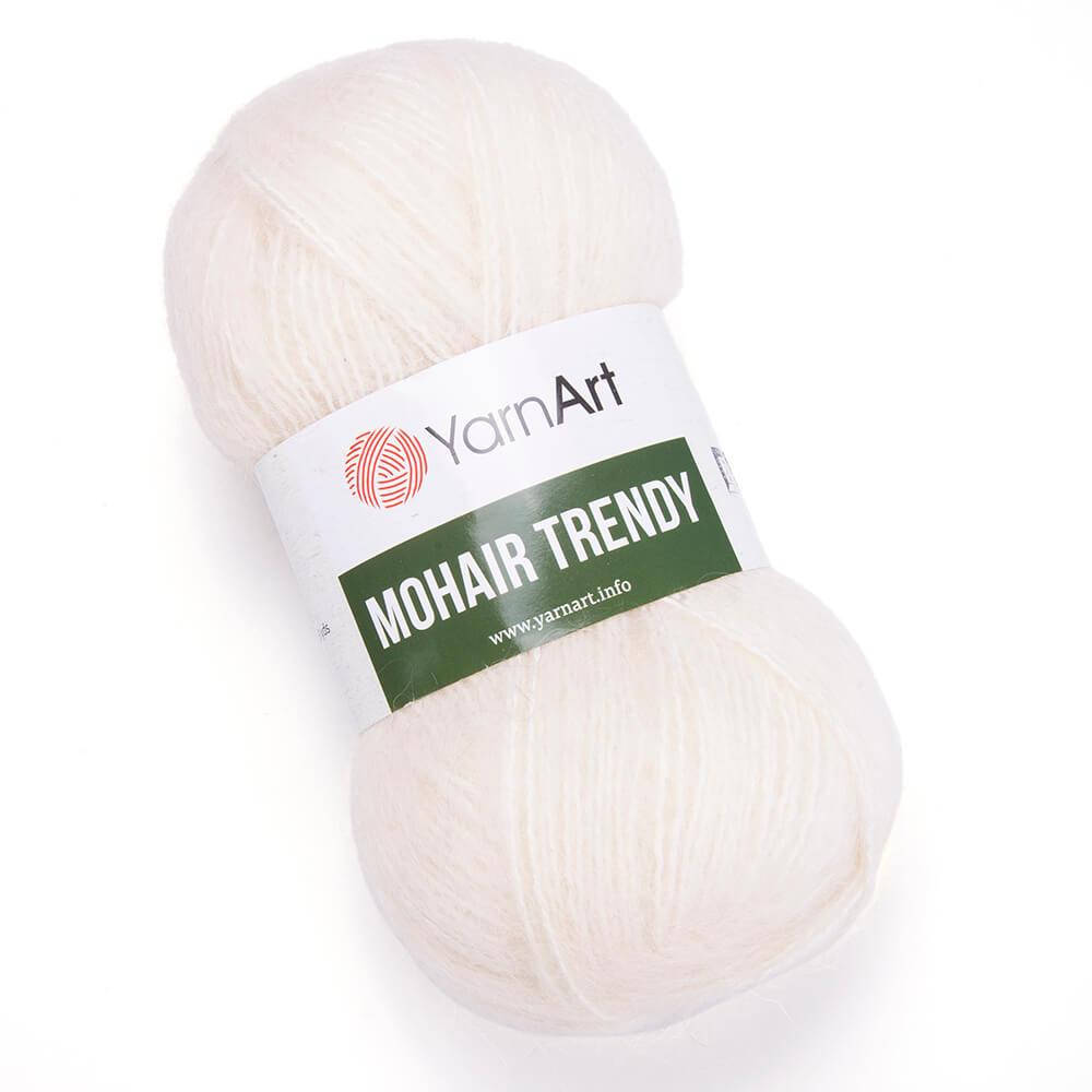 YarnArt Mohair Trendy (ЯрнАрт Мохер Тренди) № 1003 кремовый (Пряжа мохер, нитки для вязания)
YarnArt Mohair Trendy (ЯрнАрт Мохер Тренди) № 1003 кремовый (Пряжа мохер, нитки для вязания)