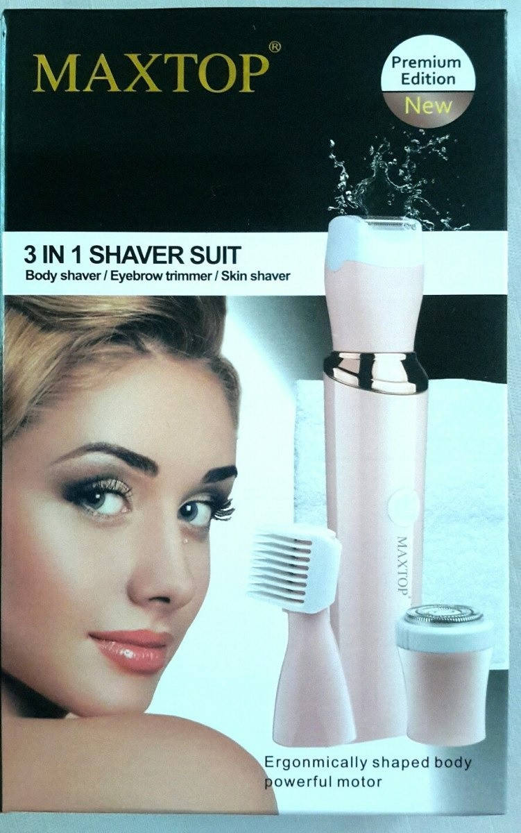 Эпилятор с триммером 3 in 1 MAXTOP Shaver Suit
Эпилятор с триммером 3 in 1 MAXTOP Shaver Suit