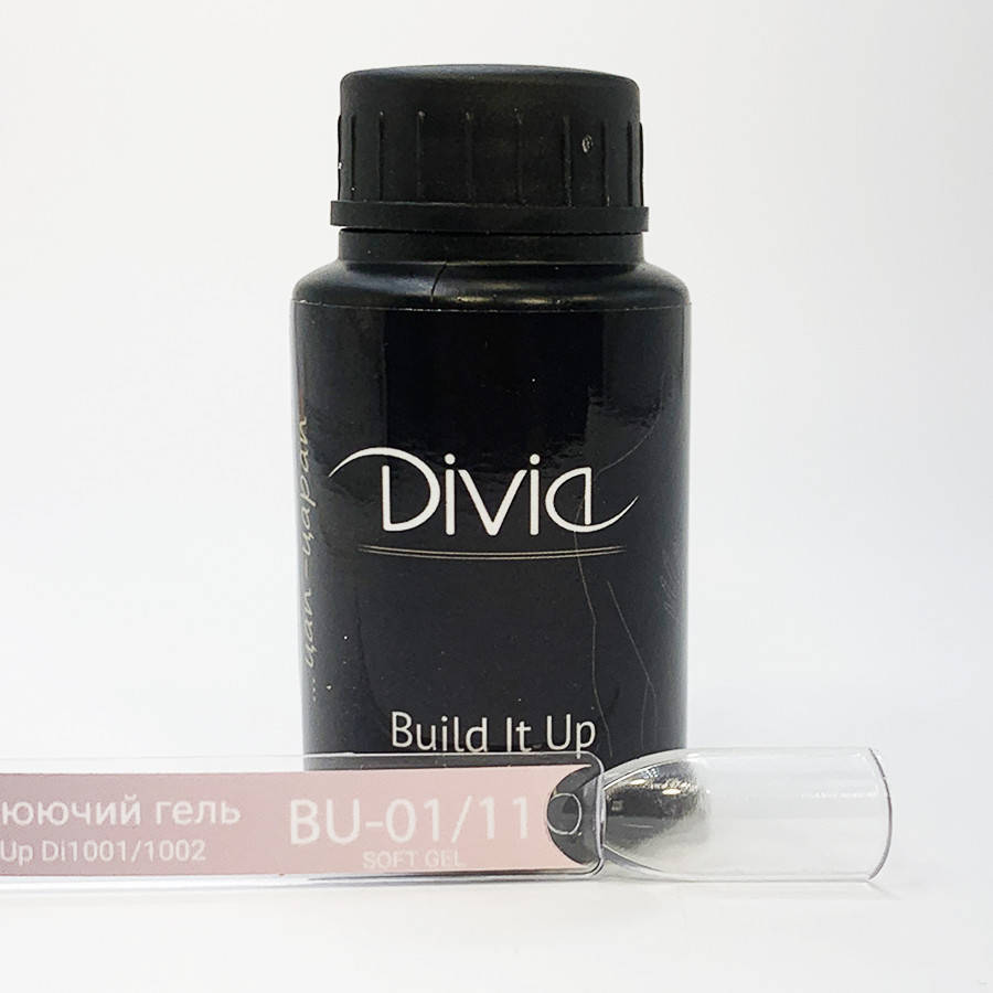 Divia Укрепляющий и моделирующий гель Build It Up Gel (BU21 - Soft Gel, прозрачный), 30 мл
Divia Укрепляющий и моделирующий гель Build It Up Gel (BU21 - Soft Gel, прозрачный), 30 мл