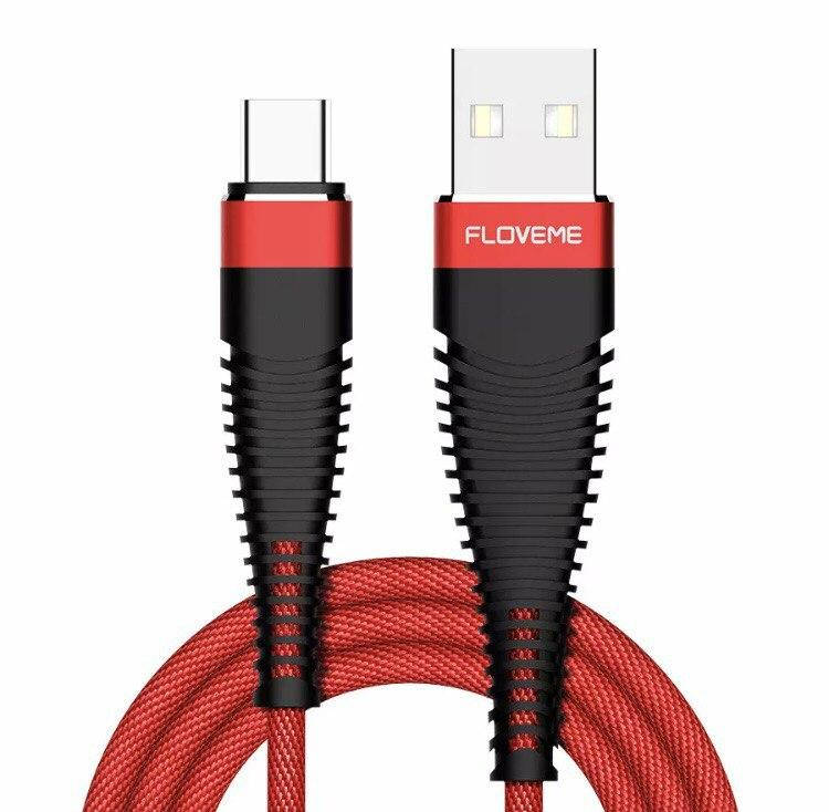 Кабель USB to Type-C (1m) 3A Quick Charge дата провода быстрой зарядки и синхронизации телефона для смартфона, Красный
Кабель USB to Type-C (1m) 3A Quick Charge дата провода быстрой зарядки и синхронизации телефона для смартфона, Красный