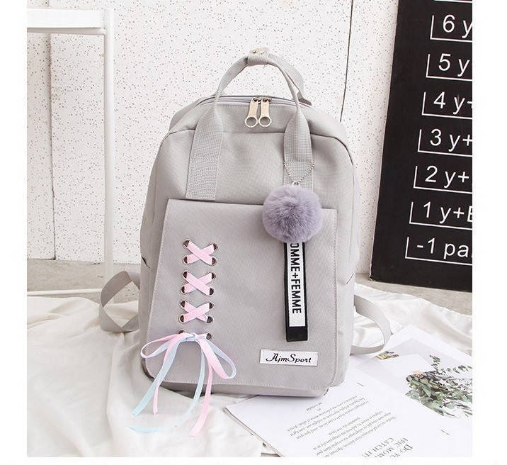 Школьный рюкзак cтильный подростковый со шнуровкой Be Trendy для девочки, 4 цвета серый
Школьный рюкзак cтильный подростковый со шнуровкой Be Trendy для девочки, 4 цвета серый