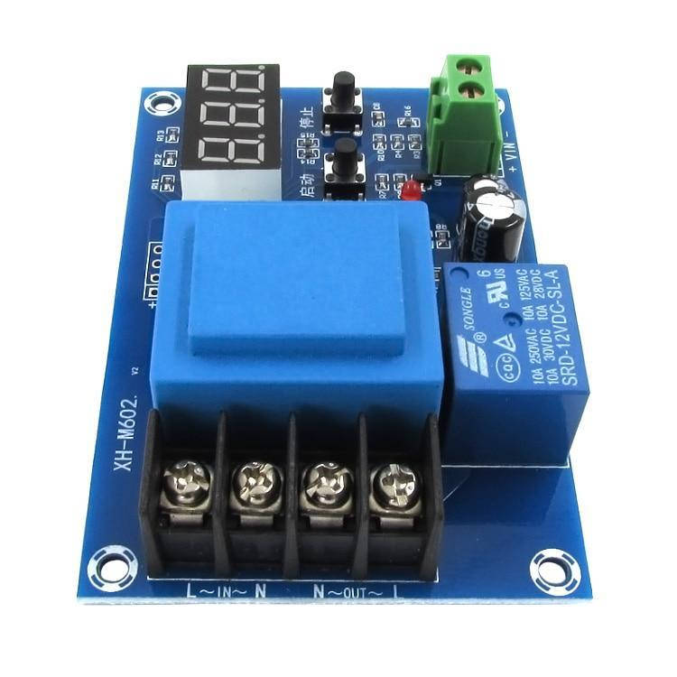 XH-M602 - Универсальный контроллер заряда аккумуляторных батарей 3.7...120В с индикатором
XH-M602 - Универсальный контроллер заряда аккумуляторных батарей 3.7...120В с индикатором