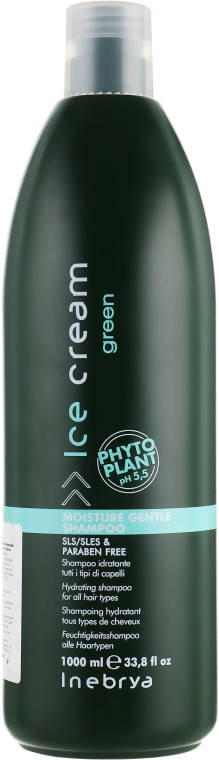 Увлажняющий шампунь для всех типов волос Inebrya Green Moisture Gentle Shampoo 1000 мл.
Увлажняющий шампунь для всех типов волос Inebrya Green Moisture Gentle Shampoo 1000 мл.