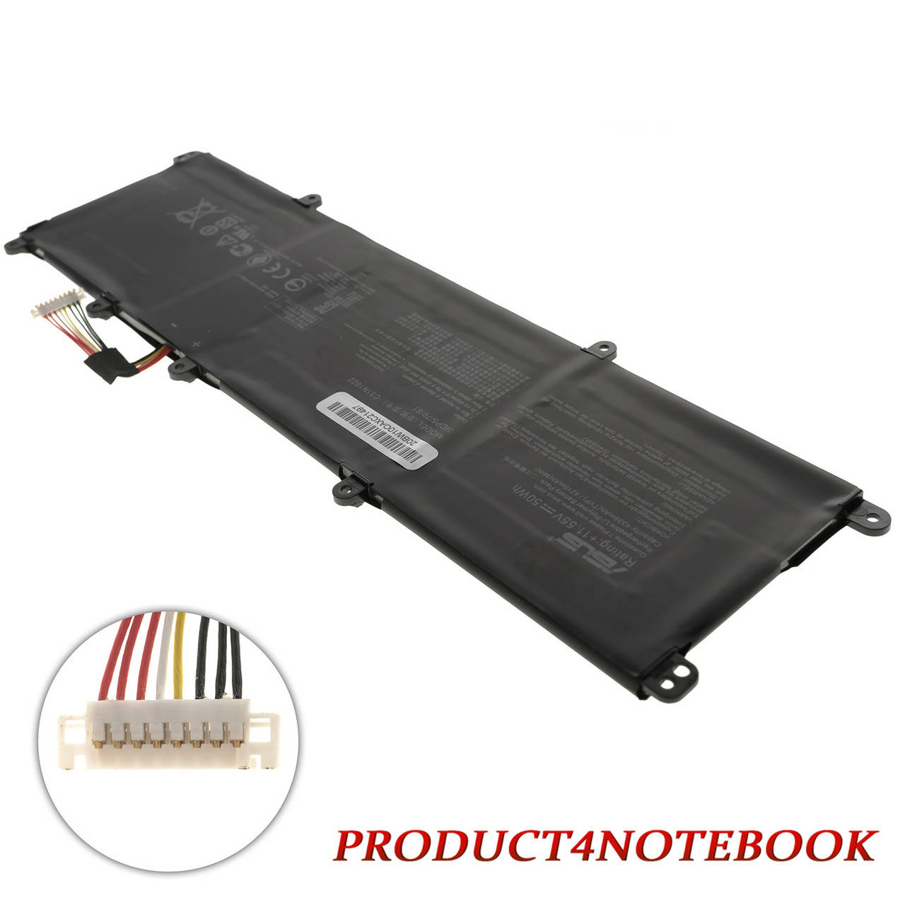 Оригинальная батарея для ноутбука ASUS C31N1622 (ZenBook UX530UX, UX530UQ series) 11.55V 4335mAh 50Wh Black, Черный
Оригинальная батарея для ноутбука ASUS C31N1622 (ZenBook UX530UX, UX530UQ series) 11.55V 4335mAh 50Wh Black, Черный