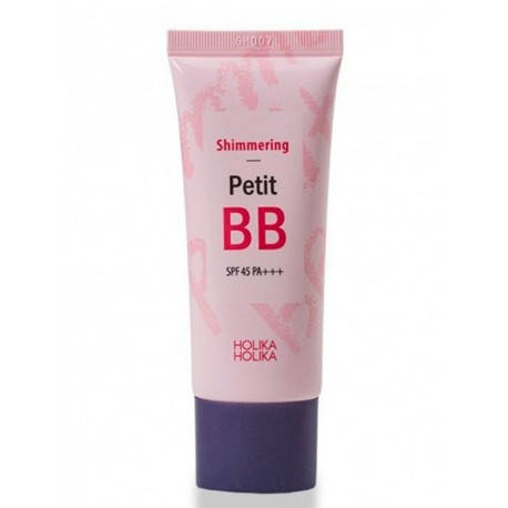 Сияющий BB крем для тусклой кожи лица Holika Holika Shimmering Petit BB Cream SPF45/PA++ 30 ml 
Сияющий BB крем для тусклой кожи лица Holika Holika Shimmering Petit BB Cream SPF45/PA++ 30 ml