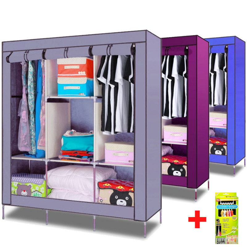 Складной тканевый шкаф Storage Wardrobe 88130, шкаф тканевый + вешалка Wonder Hanger в подарок! - 50795, Разные цвета
Складной тканевый шкаф Storage Wardrobe 88130, шкаф тканевый + вешалка Wonder Hanger в подарок! - 50795, Разные цвета