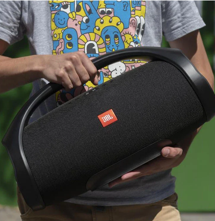 Портативная беспроводная Bluetooth блютуз колонка Boombox с ручкой 345 мм Черная БОЛЬШАЯ
Портативная беспроводная Bluetooth блютуз колонка Boombox с ручкой 345 мм Черная БОЛЬШАЯ