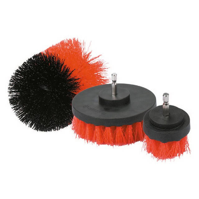 Набор щеток нейлоновых для дрели, 5, 8, 10мм INTERTOOL BT-0301
Набор щеток нейлоновых для дрели, 5, 8, 10мм INTERTOOL BT-0301